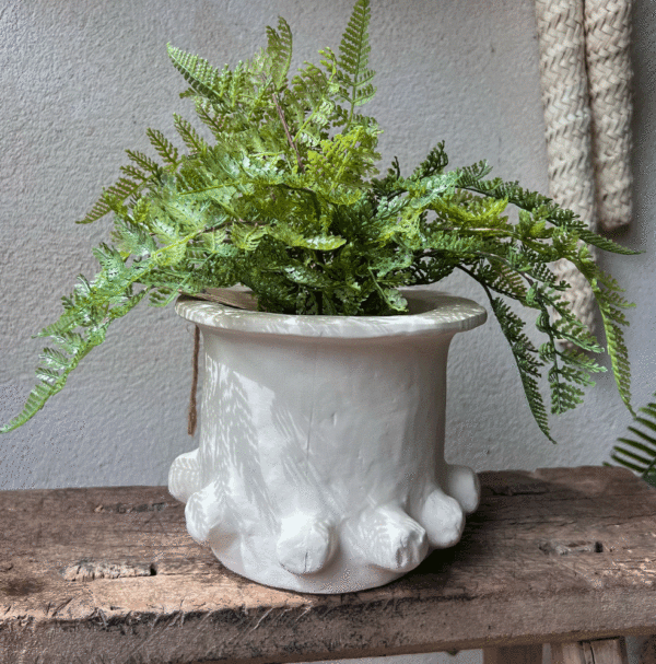Pot de fleurs S beige Molly
