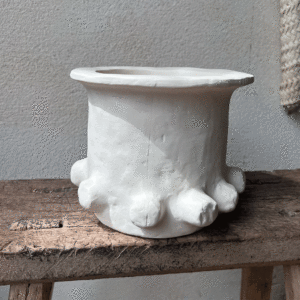 Pot de fleurs S beige Molly – Image 2