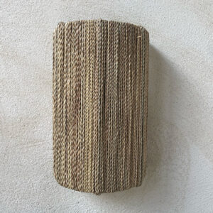 Applique tréssée en feuille de palmier